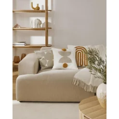 Copricuscino In Cotone Ricamato Con Motivo A Rilievo Izad*Westwing Collection Clearance