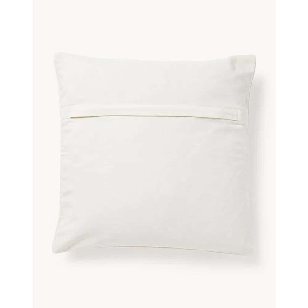 Copricuscino In Cotone Ricamato Con Motivo A Rilievo Izad*Westwing Collection Clearance