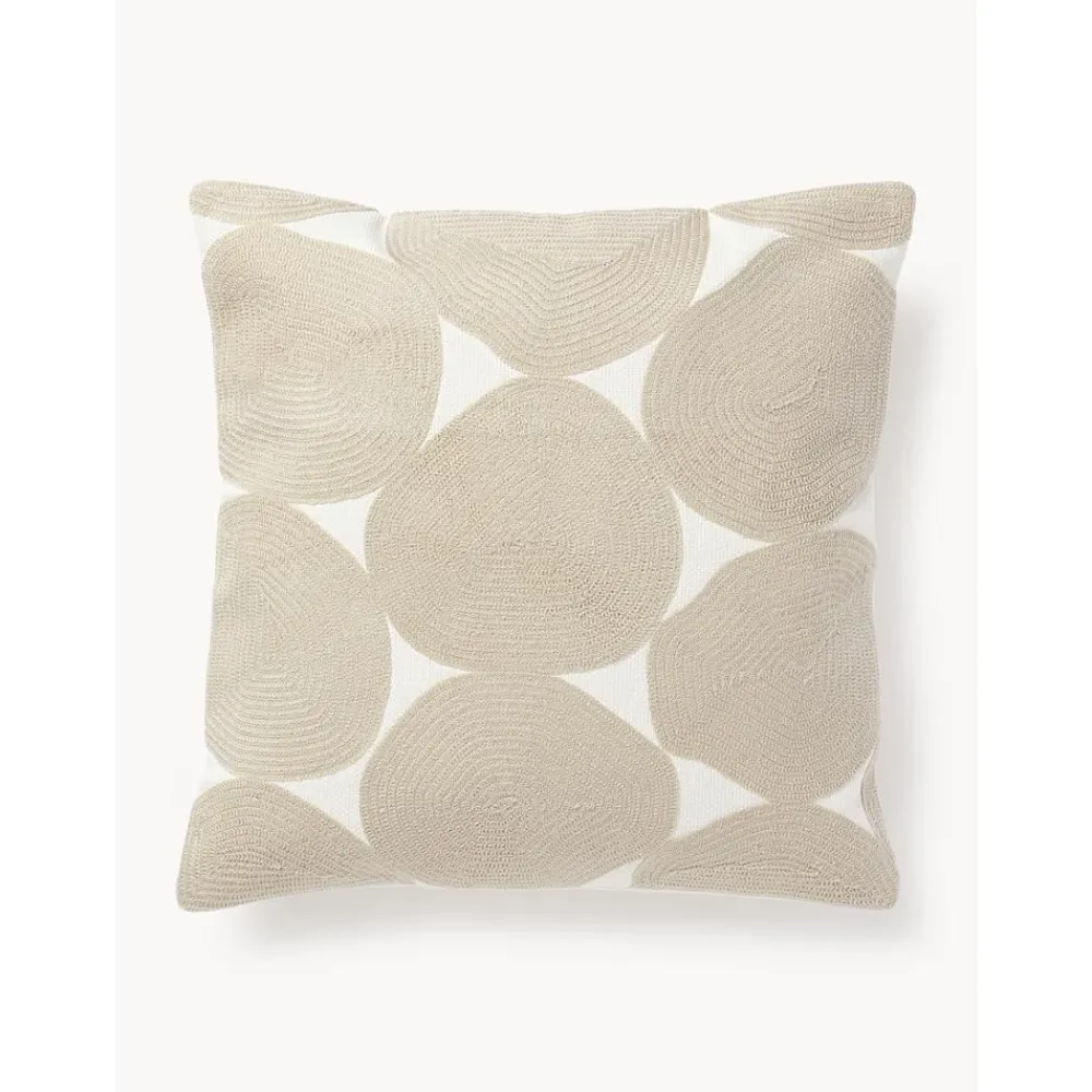 Copricuscino In Cotone Ricamato Bardia*Westwing Collection Clearance