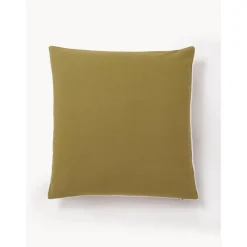 Copricuscino In Cotone Ricamato Con Decori Astratti Maree*Westwing Collection Clearance