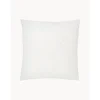 Copricuscino In Lino Bianco Con Motivo Strutturato Malia*Westwing Collection Hot