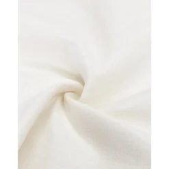 Copricuscino In Lino Bianco Con Motivo Strutturato Malia*Westwing Collection Hot