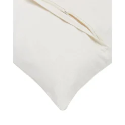 Copricuscino In Lino Bianco Con Motivo Strutturato Malia*Westwing Collection Hot