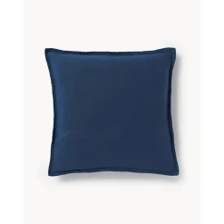 Copricuscino In Lino Blu Navy Lanya*Westwing Collection Online