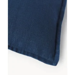 Copricuscino In Lino Blu Navy Lanya*Westwing Collection Online
