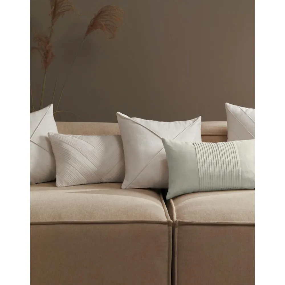 Copricuscino In Lino Con Motivo Strutturato Dalia*Westwing Collection Fashion