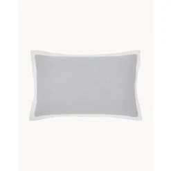 Copricuscino In Lino Con Orlo Rialzato Mira*Westwing Collection New
