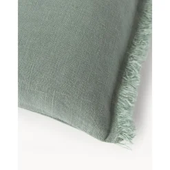 Copricuscino In Lino Con Frange Luana*Westwing Collection Discount