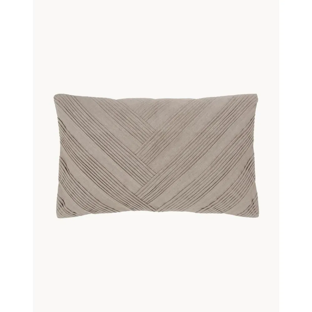 Copricuscino In Lino Con Motivo Strutturato Maya*Westwing Collection Sale