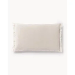 Copricuscino In Lino Con Frange Luana*Westwing Collection Outlet