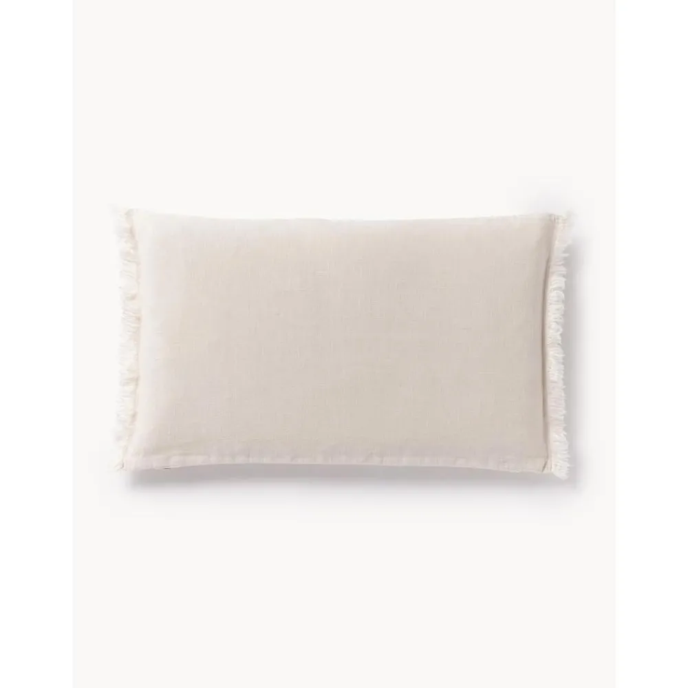 Copricuscino In Lino Con Frange Luana*Westwing Collection Outlet