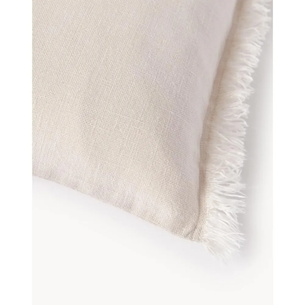 Copricuscino In Lino Con Frange Luana*Westwing Collection Outlet