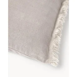 Copricuscino In Lino Con Frange Luana*Westwing Collection Hot