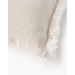 Copricuscino In Lino Con Frange Luana*Westwing Collection Sale