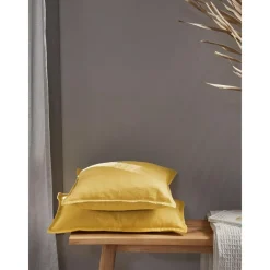 Copricuscino In Lino Giallo Lanya*Westwing Collection New