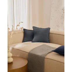 Copricuscino In Lino Grigio Grafite Lanya*Westwing Collection Outlet