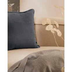 Copricuscino In Lino Grigio Grafite Lanya*Westwing Collection Outlet