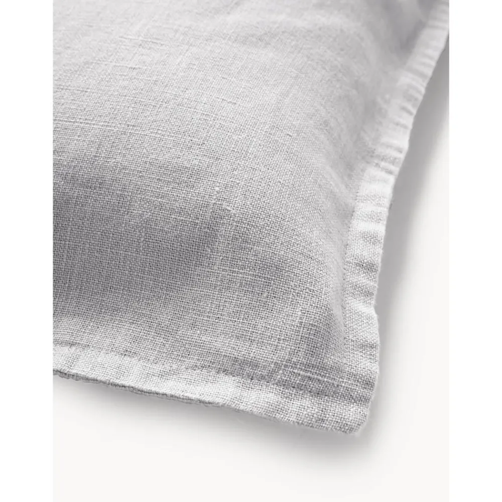 Copricuscino In Lino Grigio Chiaro Lanya*Westwing Collection Discount