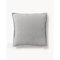 Copricuscino In Lino Grigio Chiaro Lanya*Westwing Collection Outlet