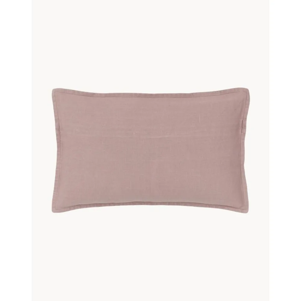 Copricuscino In Lino Rosa Antico Lanya*Westwing Collection Discount