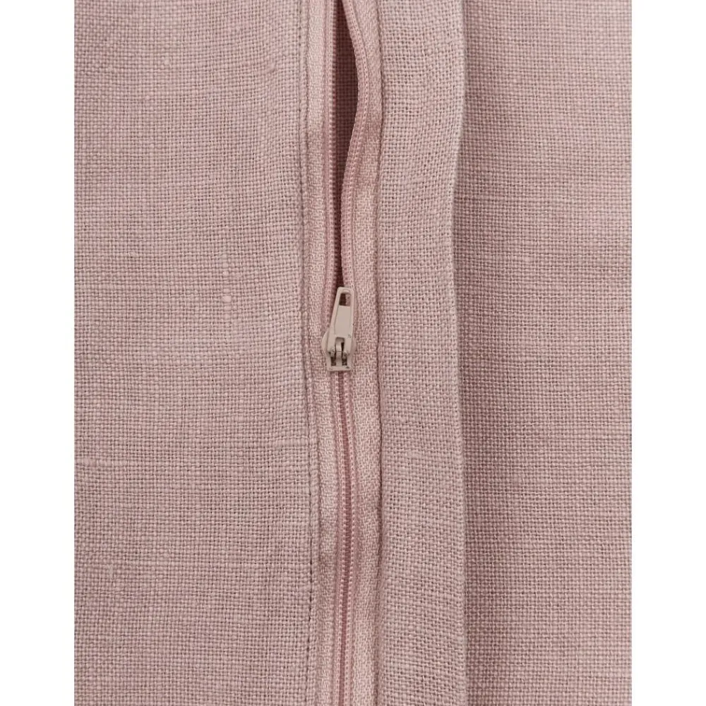 Copricuscino In Lino Rosa Antico Lanya*Westwing Collection Discount