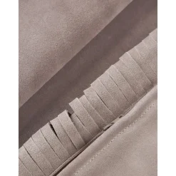 Copricuscino In Pelle Con Frange Amaia*Westwing Collection Online