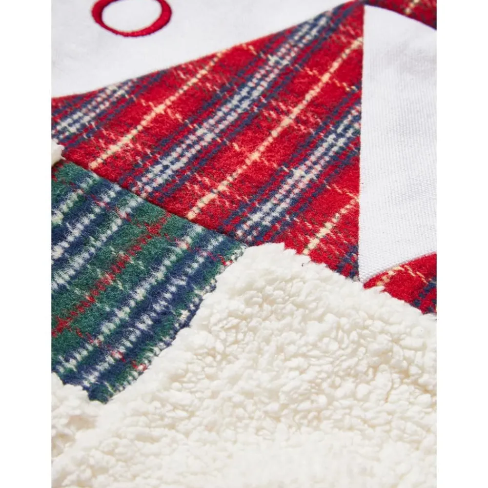 Copricuscino In Tessuto Teddy Con Motivo Natalizio Elijah*Westwing Collection Hot