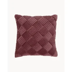 Copricuscino In Velluto Con Motivo Strutturato Sina*Westwing Collection New