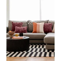 Copricuscino In Velluto Con Motivo Strutturato Sina*Westwing Collection New