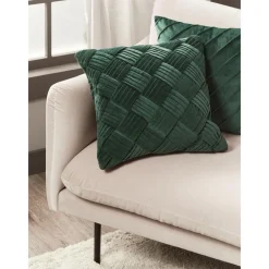 Copricuscino In Velluto Con Motivo Strutturato Sina*Westwing Collection Outlet