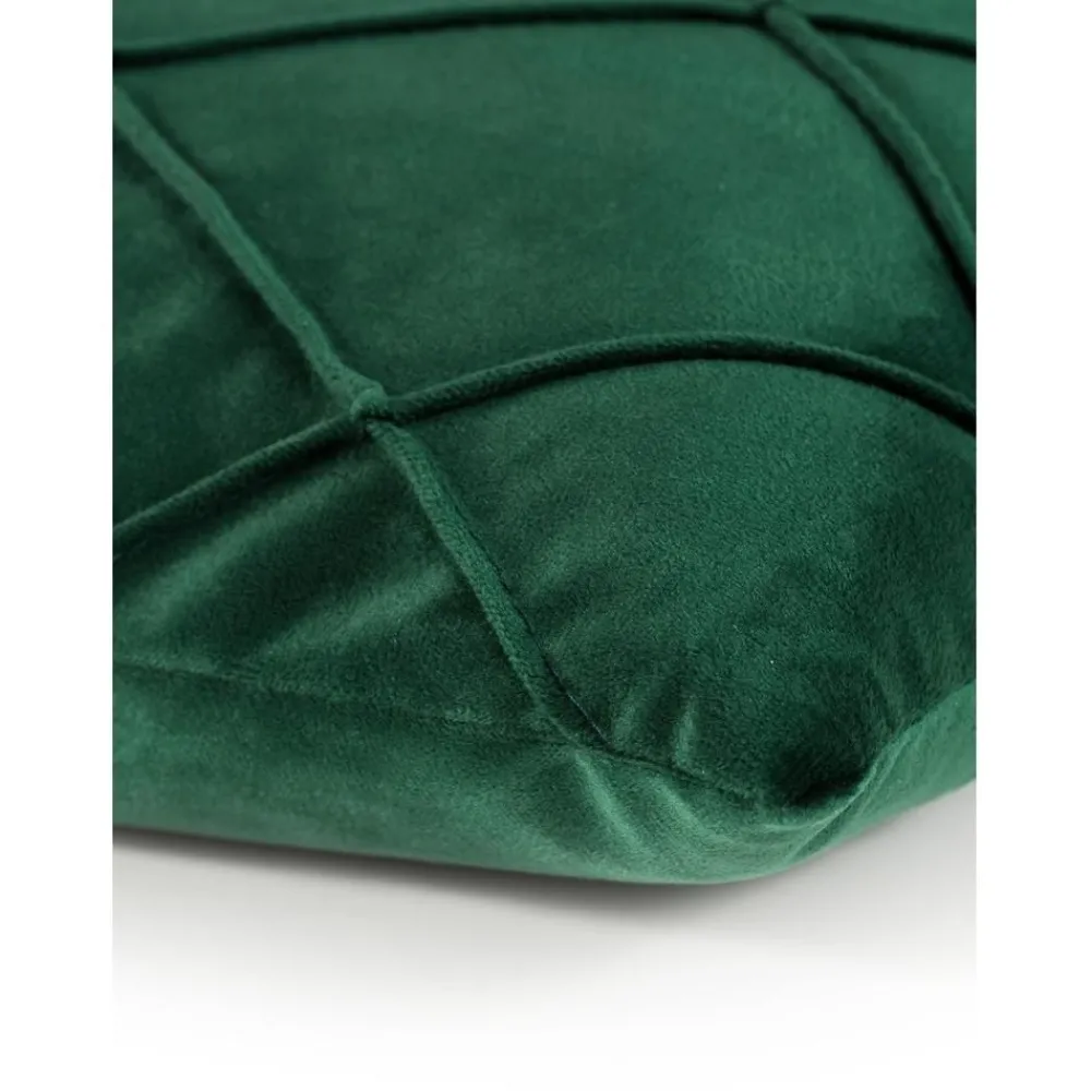 Copricuscino In Velluto Con Motivo A Rombi Nobless*Magma Sale