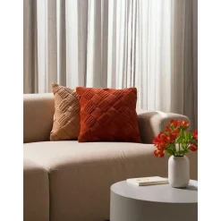 Copricuscino In Velluto Con Motivo Strutturato Sina*Westwing Collection Best