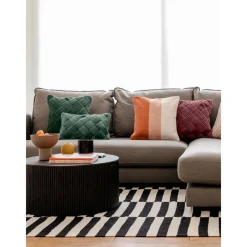 Copricuscino In Velluto Con Motivo Strutturato Sina*Westwing Collection Discount