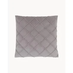 Copricuscino In Velluto Con Struttura Rombi Luka*Westwing Collection Outlet