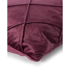 Copricuscino In Velluto Con Motivo A Rombi Nobless*Magma Sale