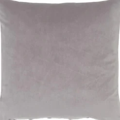 Copricuscino In Velluto Grigio Chiaro Con Motivo Strutturato Leyla*Westwing Collection Fashion