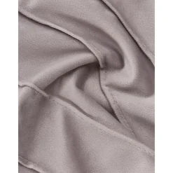 Copricuscino In Velluto Grigio Chiaro Con Motivo Strutturato Leyla*Westwing Collection Fashion