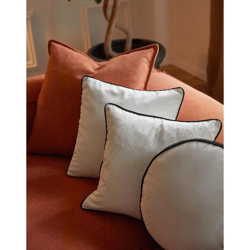 Copricuscino In Velluto Intrecciato Con Superficie Strutturata Carter 2 Pz*Westwing Collection Best