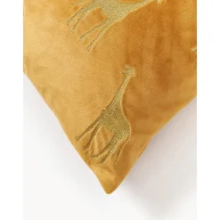 Copricuscino In Velluto Ricamato Giro*Westwing Collection New