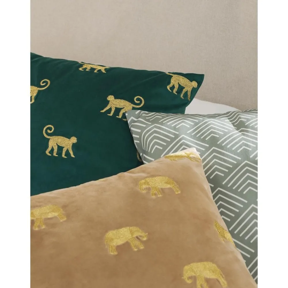 Copricuscino In Velluto Ricamato Legong*Westwing Collection Outlet