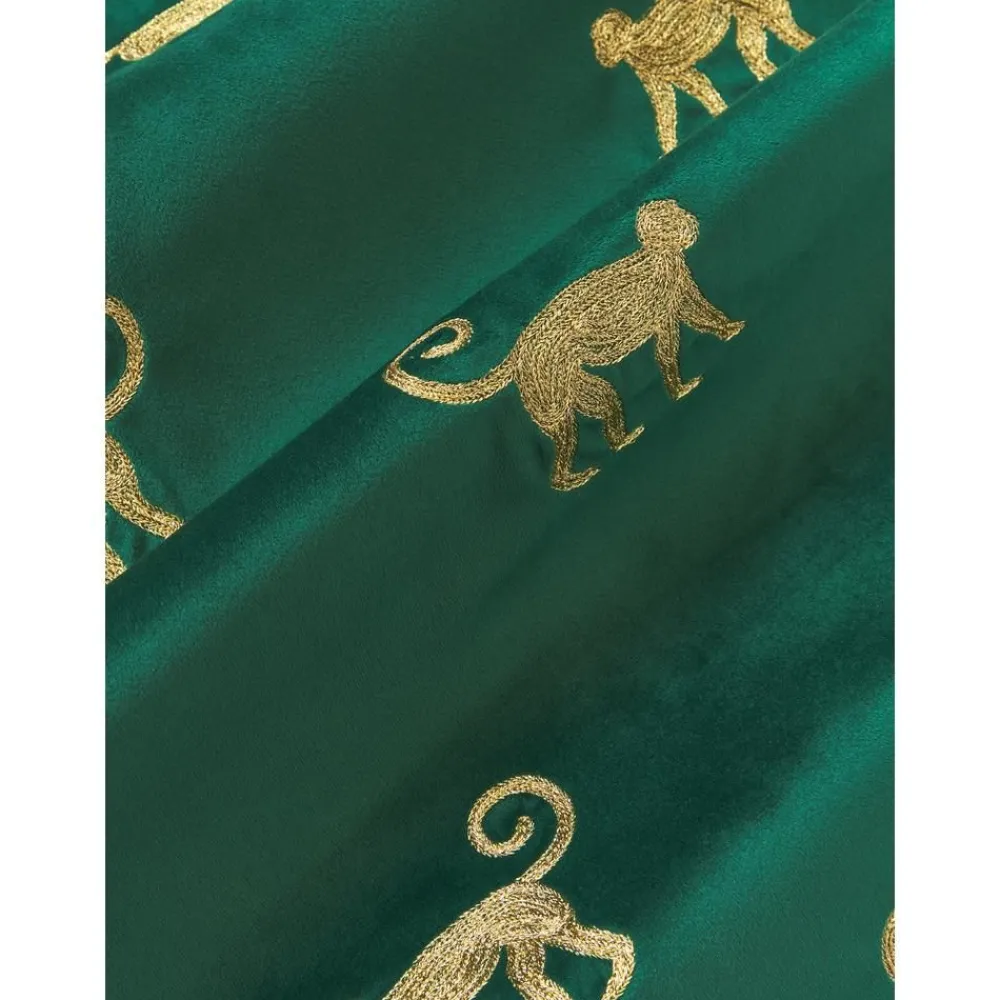 Copricuscino In Velluto Ricamato Legong*Westwing Collection Outlet