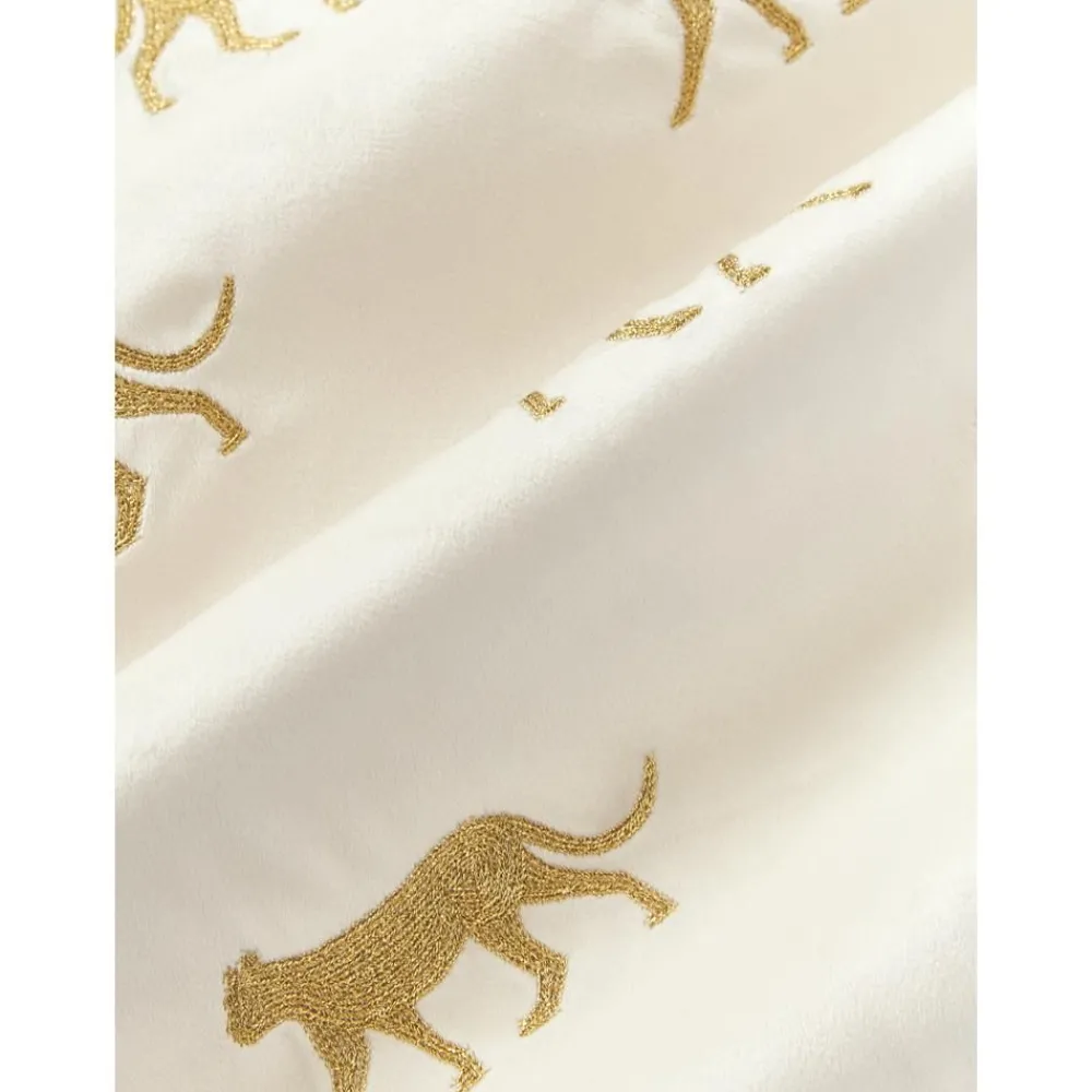 Copricuscino In Velluto Ricamato Cheetah*Westwing Collection Discount