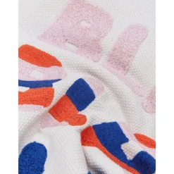 Copricuscino Reversibile Con Scritta Ricamata Blah Blah*Westwing Collection Best