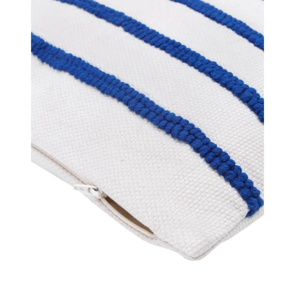 Copricuscino Reversibile Con Scritta Ricamata Blah Blah*Westwing Collection Best