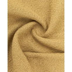 Copricuscino Reversibile Color Giallo Con Frange Decorative Loran*Westwing Collection Outlet