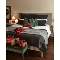 Copricuscino Reversibile A Quadri Con Bordino Stirling*Westwing Collection Best