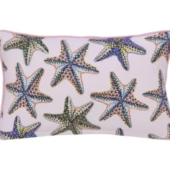 Copricuscino Reversibile In Cotone Organico Con Motivo Stelle Marine Tory*Westwing Collection Best