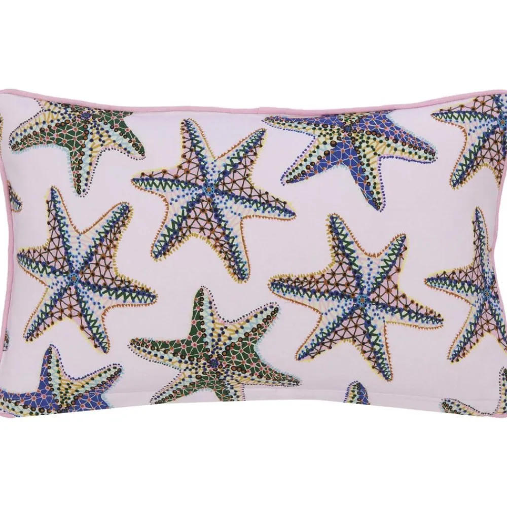 Copricuscino Reversibile In Cotone Organico Con Motivo Stelle Marine Tory*Westwing Collection Best