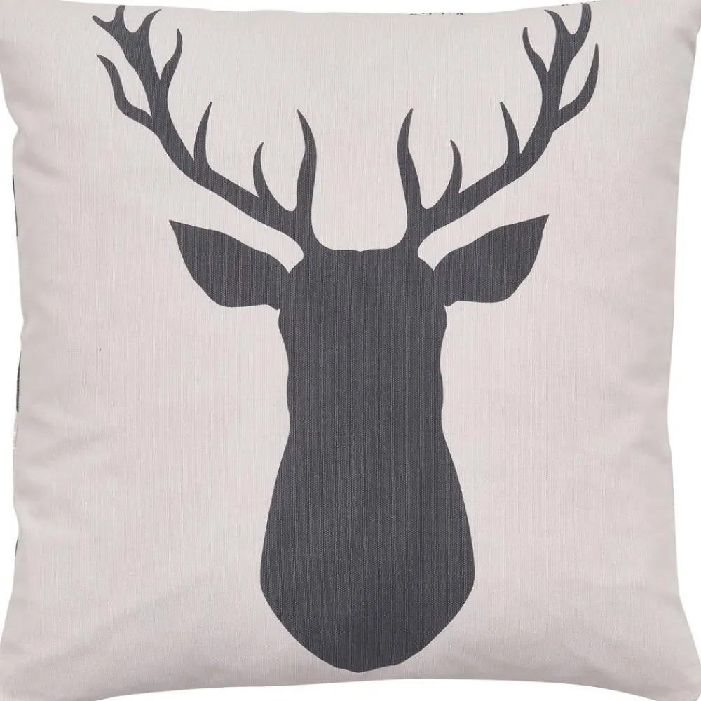 Copricuscino Reversibile In Cotone Organico Deer*Westwing Collection Hot