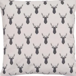 Copricuscino Reversibile In Cotone Organico Deer*Westwing Collection Hot